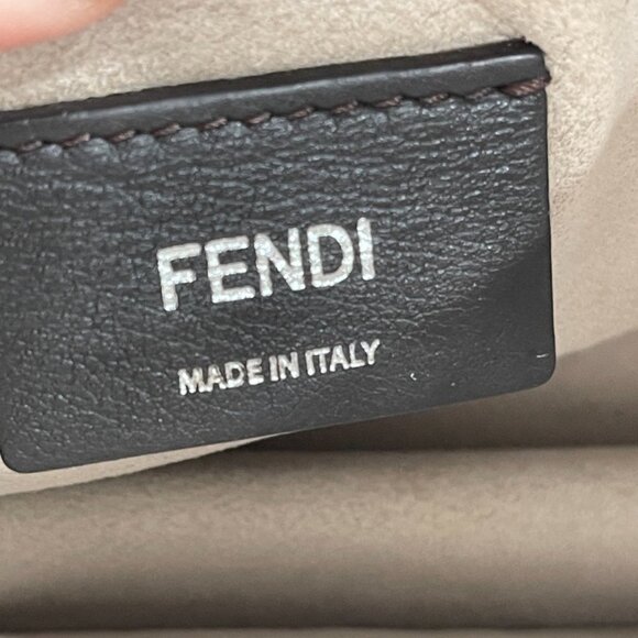 Fendi Vitello Liberty Studded Small Kan 2-Way Leather Shoulder/Hand Bag (JB1304) - Picture 10 of 16